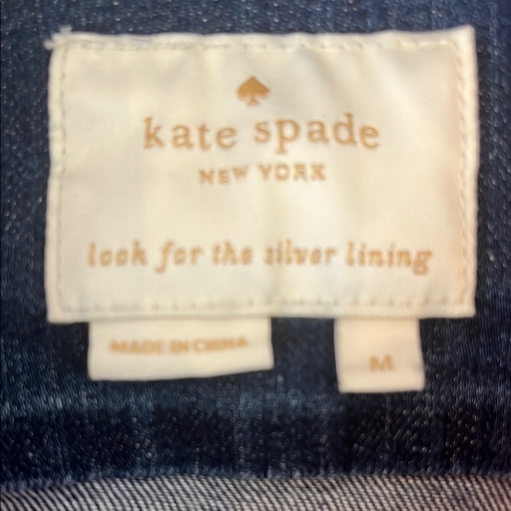 Women’s Kate Spade Denim Jacket - Picture 2 of 4